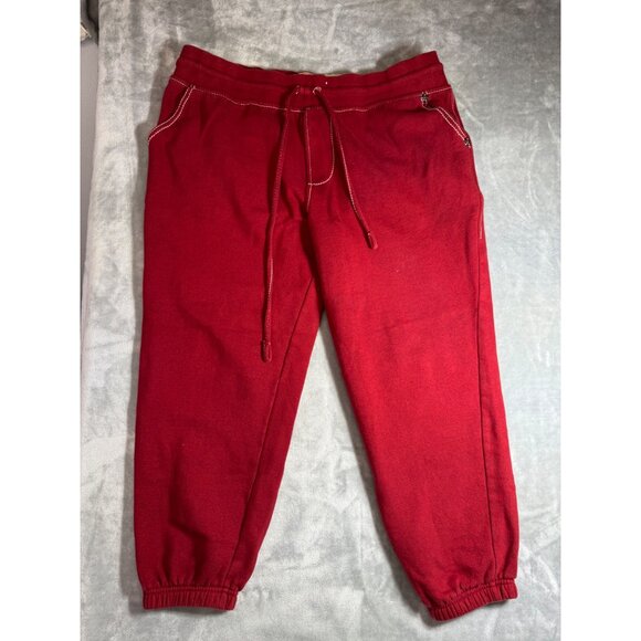 True Religion Red Jogger Pants  XL with a Relaxed Fit a comfortable and stylish - Picture 4 of 16